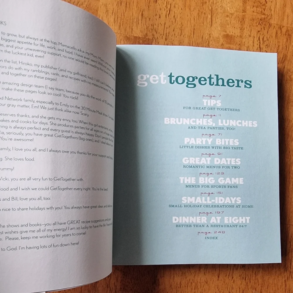 Food Network Rachael Ray Get Togethers Cookbook - 30-Minute Meals - Picture 4 of 5